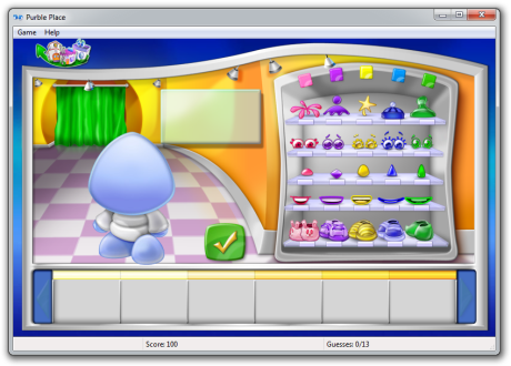 purble place game for win xp